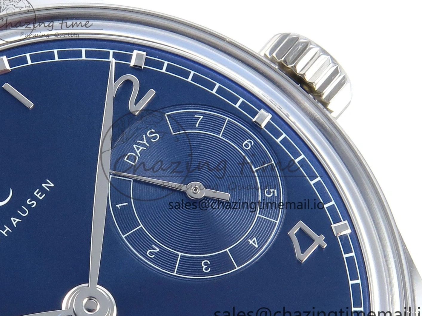 MIROTIME 0402 Portugieser Auto IWC0562E APSF 1:1 Best Edition Blue Dial on SS Bracelet A Timeless 6997